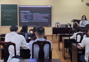 Khoa Nhà nước & pháp luật tổ chức thao giảng cấp khoa năm 2026